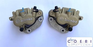 Coppia pinze freno anteriori BREMBO interas. 60 mm