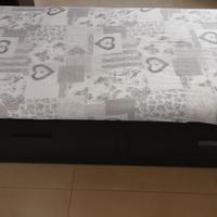 Letto IKEA con cassetti singolo/matrimoniale