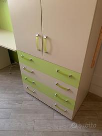 Cameretta completa bambino/a colore neutro