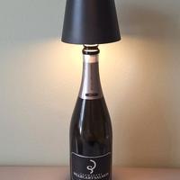 Billecart-Salmon bottiglia lampada led nera