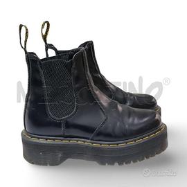 STIVALETTI DONNA CHELSEA PLATFORM QUAD IN PELLE NE
