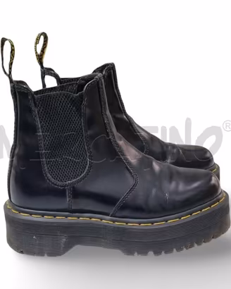STIVALETTI DONNA CHELSEA PLATFORM QUAD IN PELLE NE