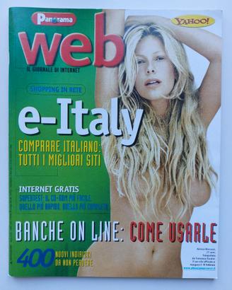Panorama Web con Alessia Marcuzzi Febbraio 2000