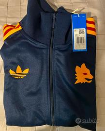 Felpa AS Roma Barilla Adidas no matchworn matchday