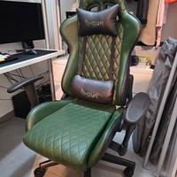 Sedia da gaming NOUA come nuova