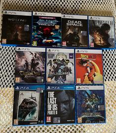10 Giochi PS4 e PS5 NON SPEDISCO