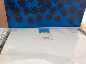 Copriletto bassetti piquet di cotone bianco