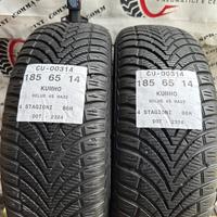 2 PNEUMATICI 185/65 R14 KUMHO 4 STAGIONI