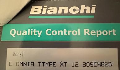 E-bike Bianchi da trekking