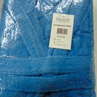 accappatoio unisex blu tgM 