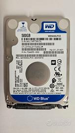 HARD DISK S-ATA WD 500 Gb