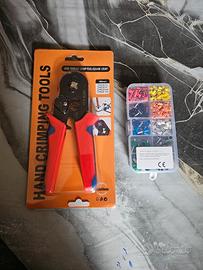 Kit Pinza Crimpatrice Capocorda HSC8 + Terminali
