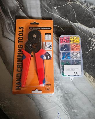 Kit Pinza Crimpatrice Capocorda HSC8 + Terminali