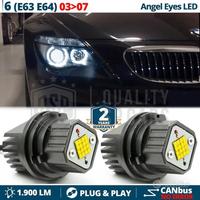 ANGEL EYES LED Bmw Serie 6 E63 E64 Luci Posizione