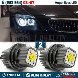 ANGEL EYES LED Bmw Serie 6 E63 E64 Luci Posizione