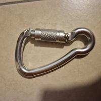 Moschettoni di sicurezza con ghiera 