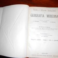 Testo e Atlante di Geografia Moderna 1919