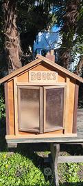 casetta libri e riviste per comunità 