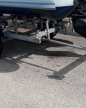 Carrello ellebi 600 kg gomme nuove