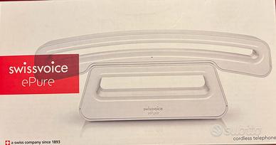 Telefono cordless bianco design