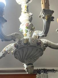 Lampadario porcellana/ceramica