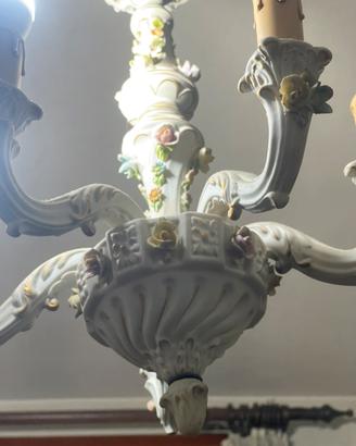 Lampadario porcellana/ceramica