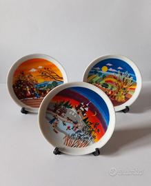 Piattini illustrati da decorazione