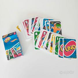 gioco di carte UNO serie hot weels nuove mai usate