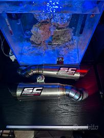 Scarico sc project in titanio ducati hyper