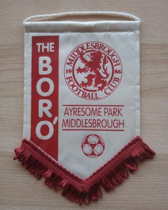 Gagliardetto Middlesbrough Football Club 1986