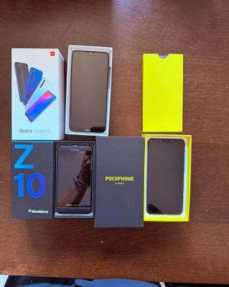 Redmi Note 8T / Pocophone F1 / BlackBerry Z10