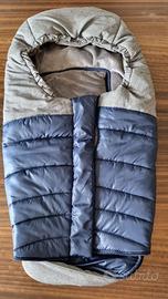 Inglesina - Sacco Invernale Termico - Blu e grigio