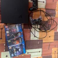 PlayStation4+2 controller + 4 giochi