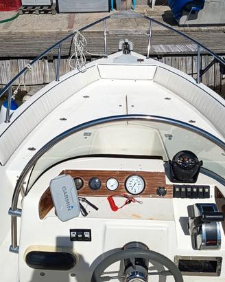 open 6 m più motore 115 4t