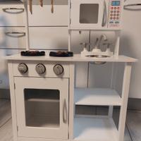 cucina giocattolo bianca
