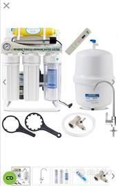 Filtro per acqua ad osmosi inversa a 6 stadi 