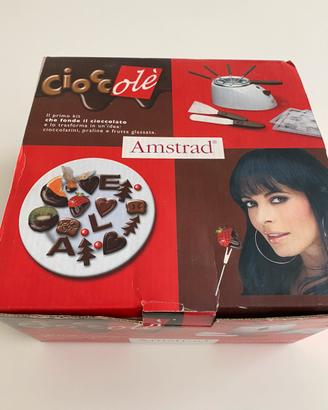 Kit per fonduta e cioccolatini Cioccolè Amstrad