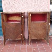 Comodini vintage coppia da restaurare