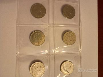 monete 5 lire