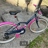 bici ragazza, tenuta benissimo