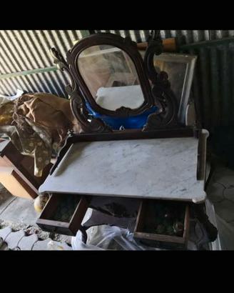 SPECCHIERA MOBILE BAGNO inizi 900