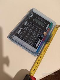 Agenda con calcolatrice