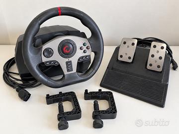 Volante Rampage V900-S con pedaliera e morsetti