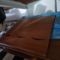 Letto singolo con cassettone