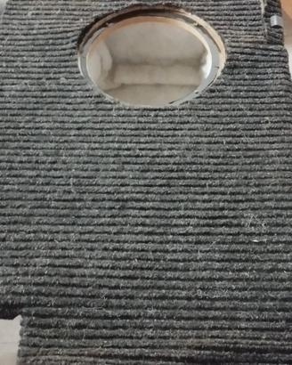 cassa subwoofer  vano bagagliaio alloggio da 25cm