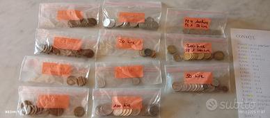 monete lire e gettoni telefonici