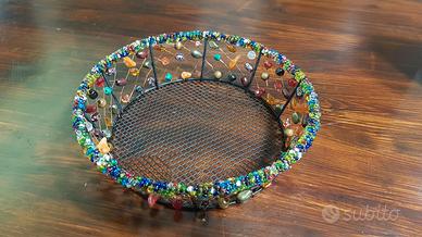 Cestino vintage artigianale