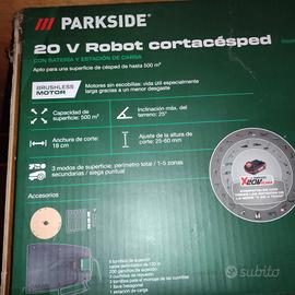 robot tagliaerba parkside 