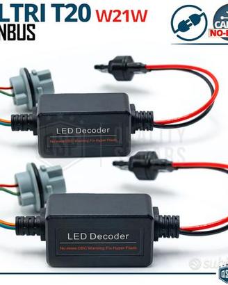 RESISTENZE T20 W21W per Lampadine Led SPEGNI SPIA