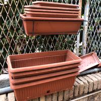 Fioriere in plastica